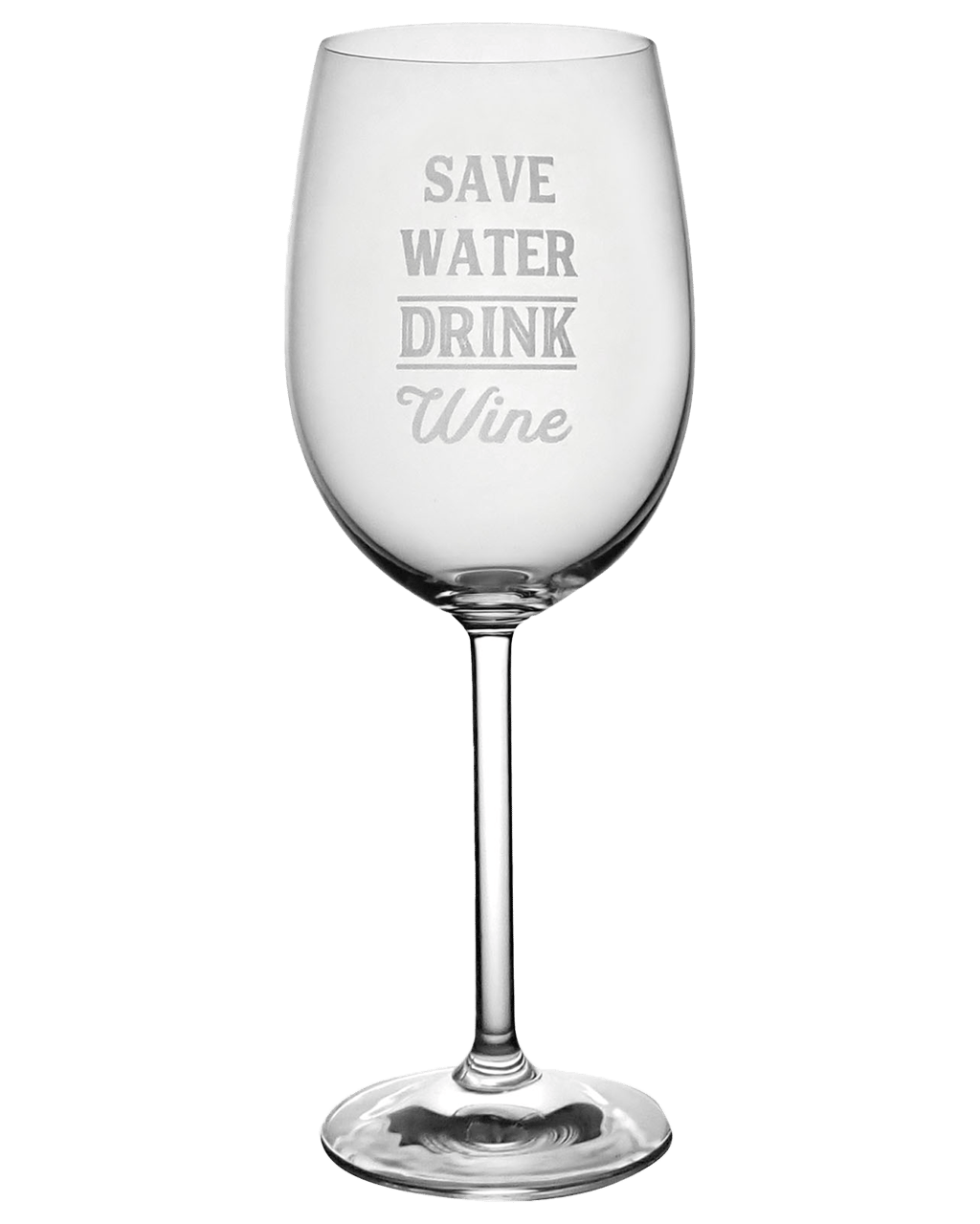 Engraved Gift Boxed 360ml Wine Glasses