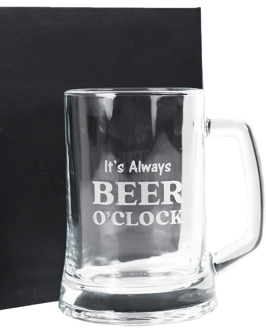 It's Beer O'Clock Funny Beer Pint Glass - Gift Idea