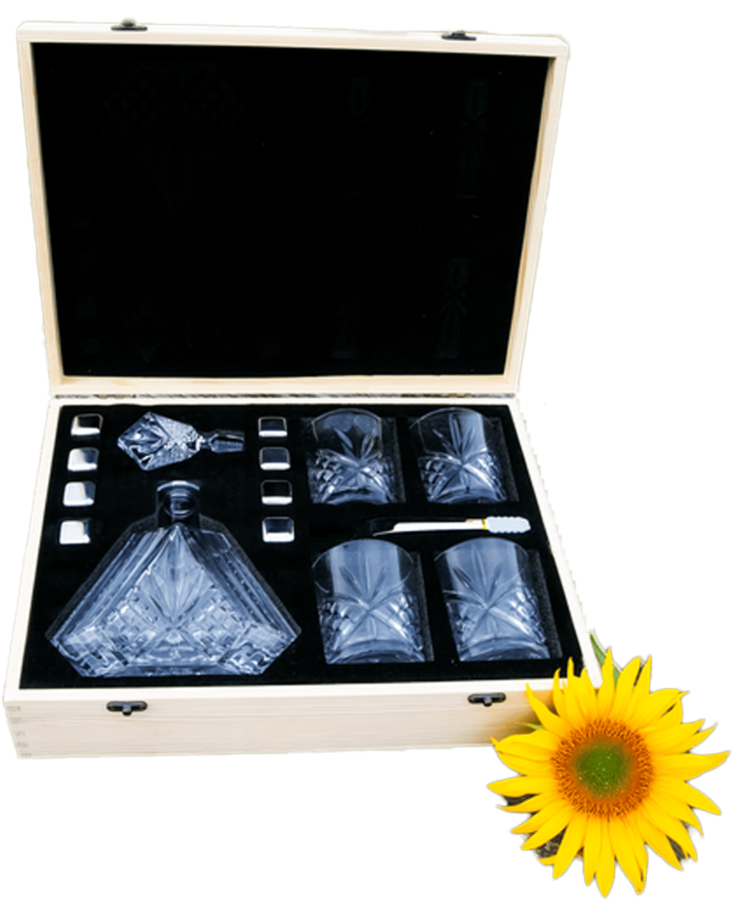Buy Unbranded Classic Crystal Cut Decanter 14 Piece Gift Boxed Set