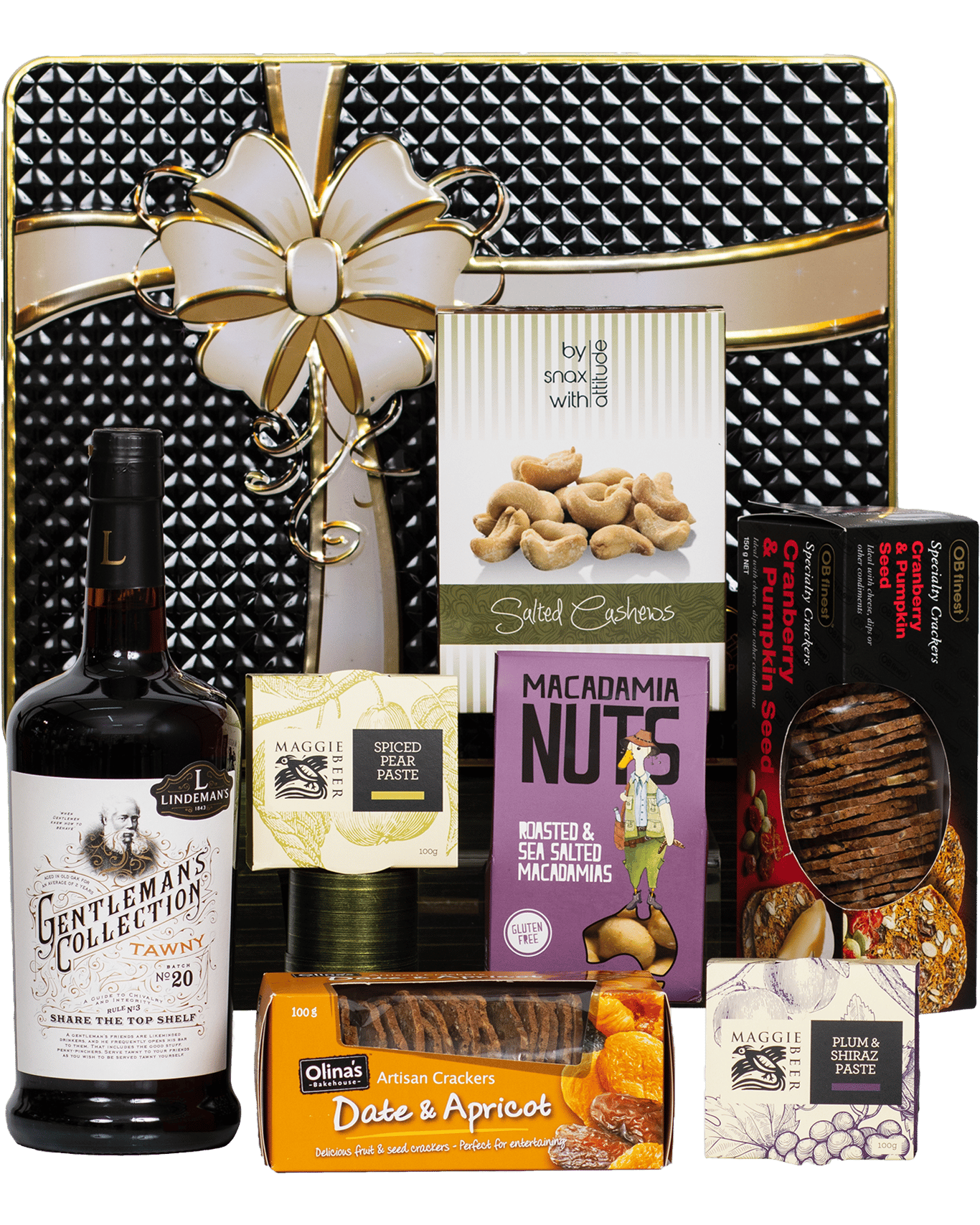 Buy Hamper World Gift Hamper Lindemans Gentleman's Collection Tawny