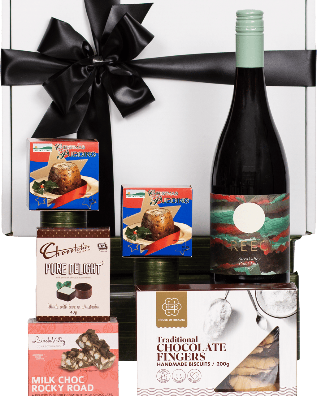 Hamper World Preece Yarra Valley Pinot Noir Christmas Hamper Boozy