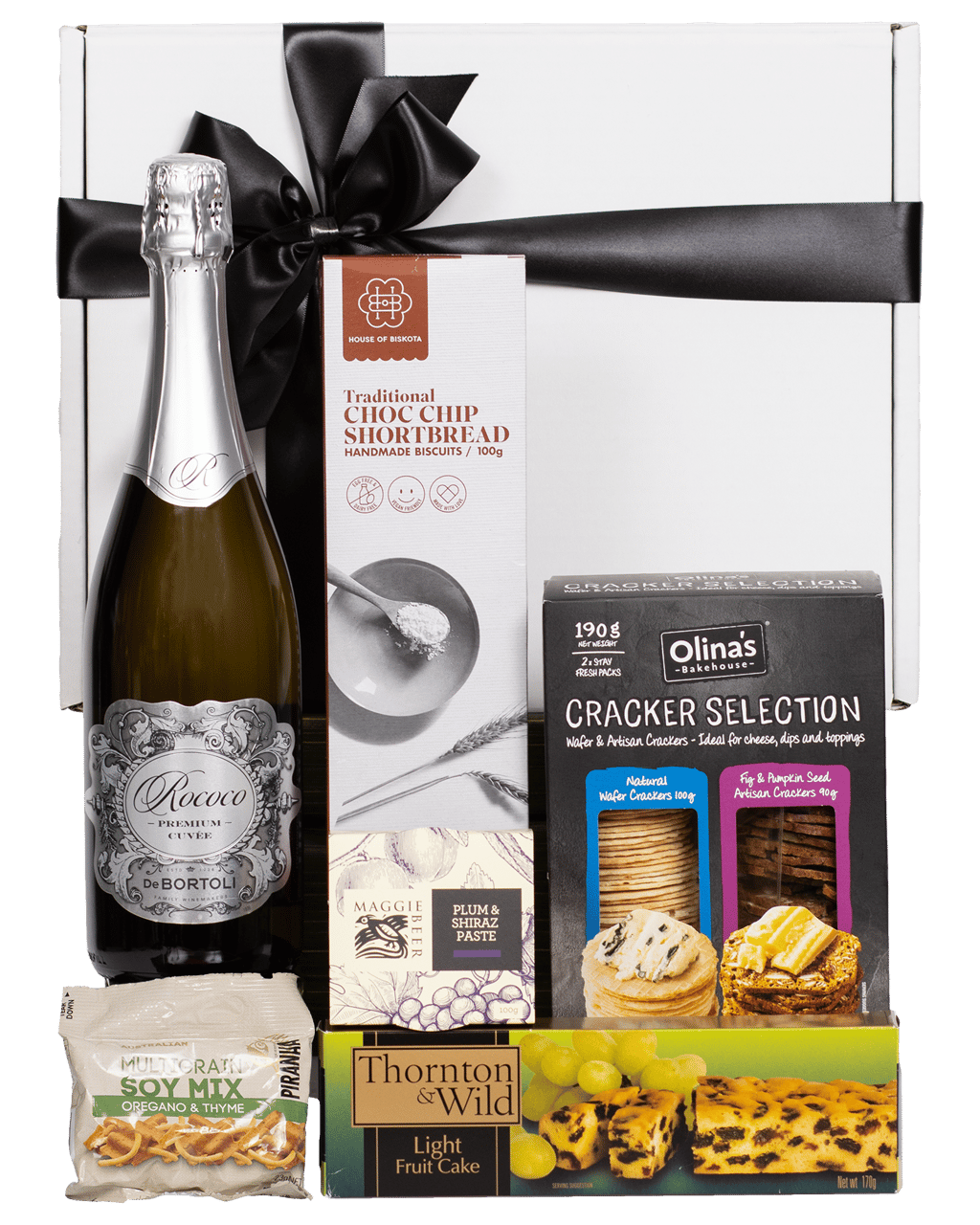 Hamper World Gift Hamper Rococo Premium Cuvee Gift Hamper - Boozy