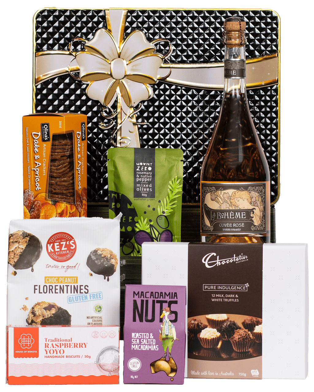 Buy Hamper World Gift Hamper La Boheme Cuvee Rose Gift Online (Lowest