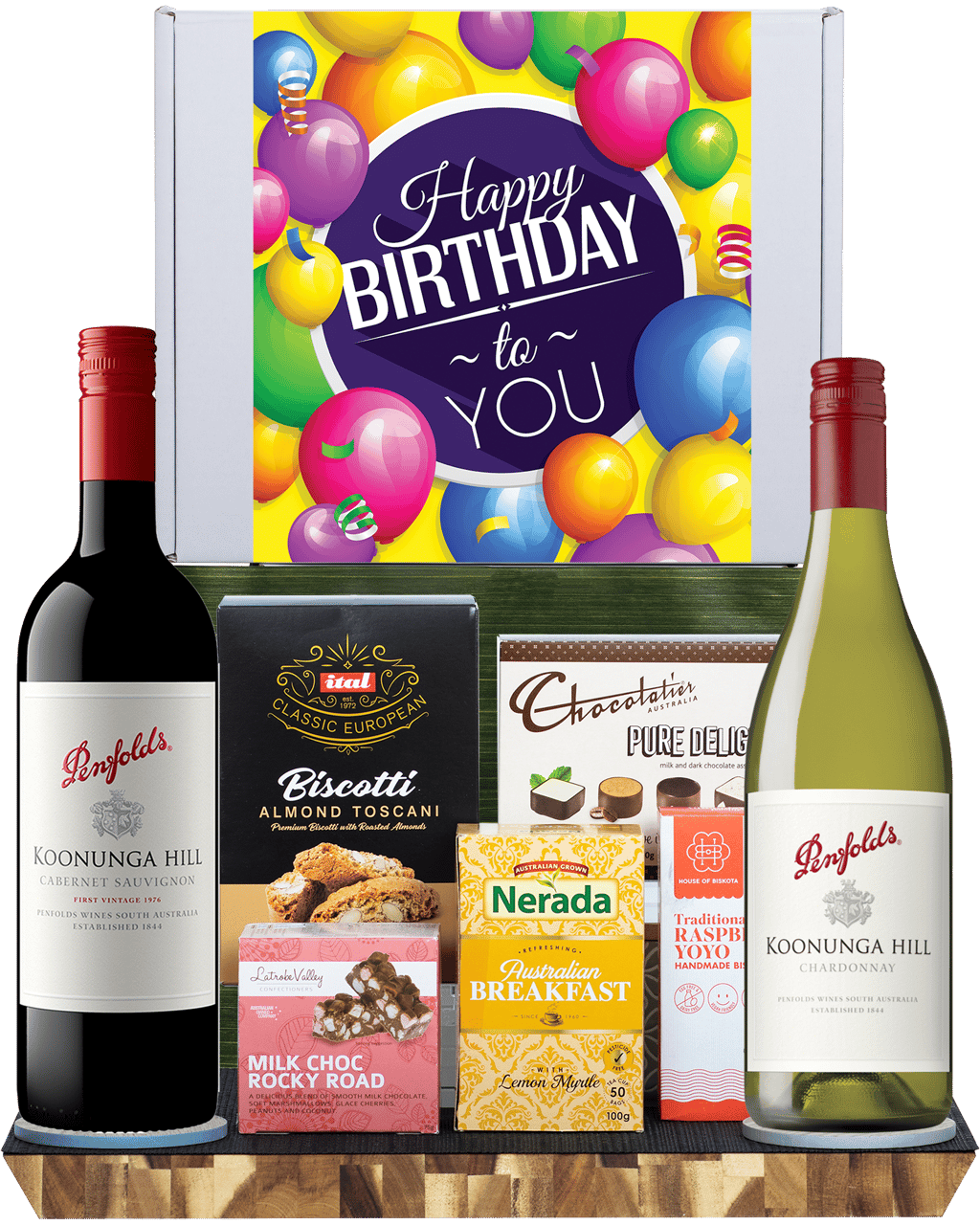 Buy Hamper World Penfolds Koonunga Hill Birthday Gift Hamper Online