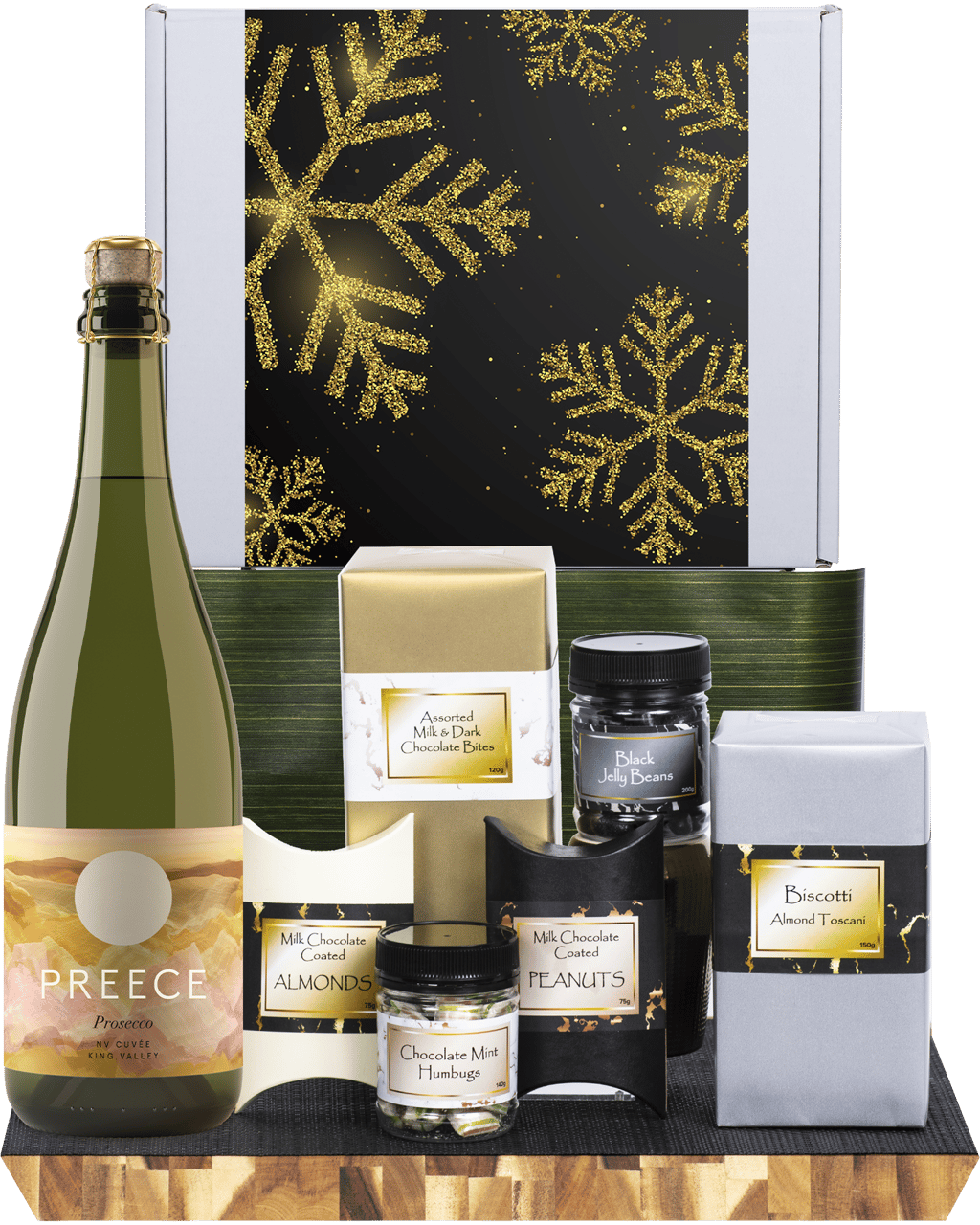 Buy Hamper World Christmas Hamper With Preece Prosecco Online (Lowest