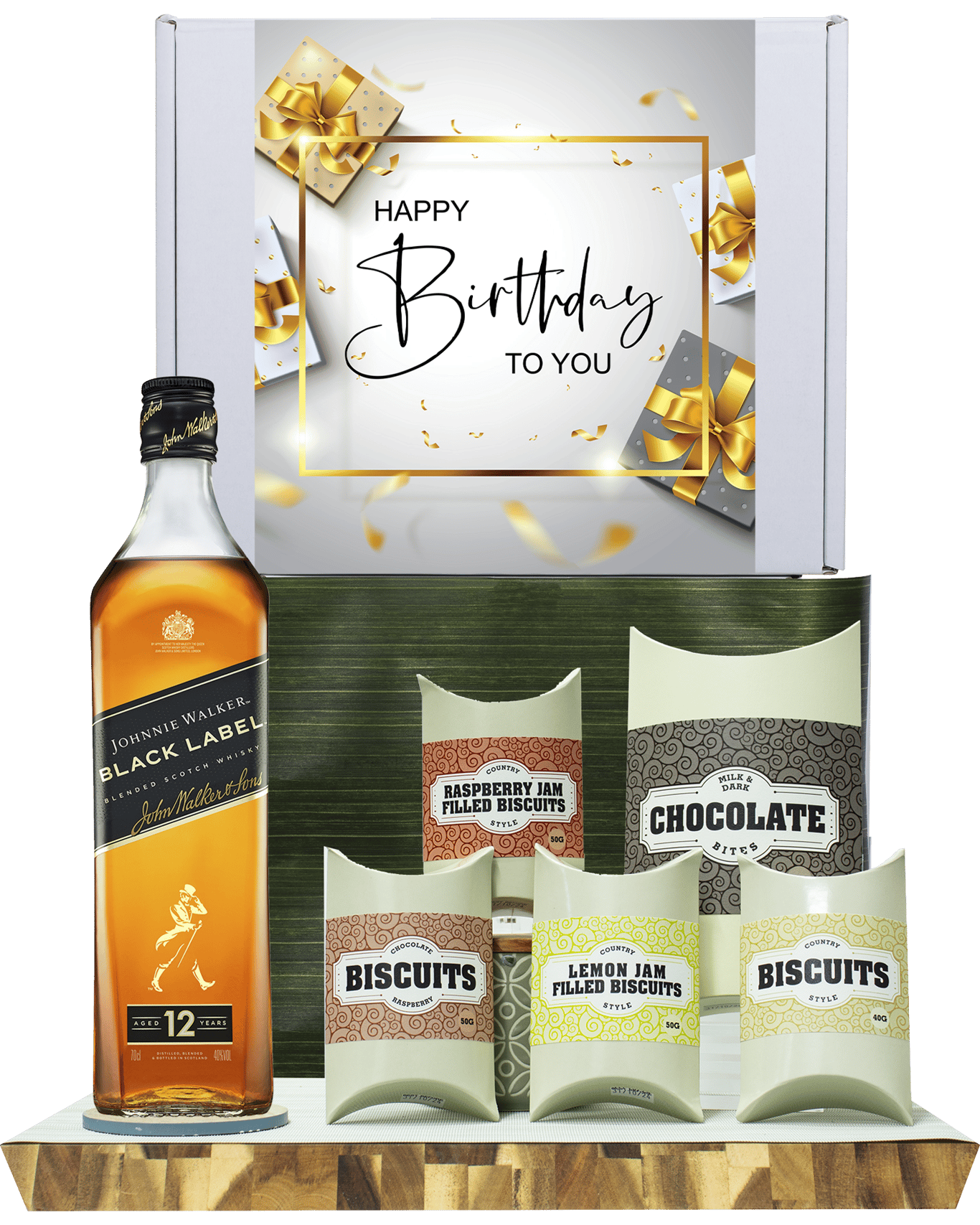 Buy Hamper World Johnnie Walker Black Label Birthday Gift Hamper Online
