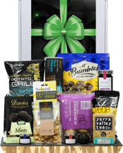  Hamper World Gourmet Food<br>Hamper   This Gourmet Hamper contains 12 gourmet food products and is packaged in a Medium White Gift Box which is Finished with a Seasonal Event Sleeve.<br>Beerenberg Mini Jam 30g<br>Beerenberg Mini Jam 30g<br>Beerenberg Fig and Pomegranate Jam For Cheeses 190g<br>Davies Chocolate Mints 100g<br>Taronga Natural Almonds 100g<br>House of Biskota Gluten Free Passionfruit Biscuits 200g<br>Macadamia Brittle 125g<br>Piranha Vege Crackers 25g<br>Piranha Potato Grills 75g<br>Yarra Valley Tea Co Green Tea &amp; L