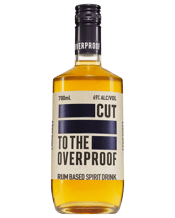Cut Rum Cut Overproof Rum 700mL Our amazingly smooth overproof spiced rum. Infused with all the same great spices but at over 70% it takes on so many new characteristics and has a depth of flavour that will stand up to any ingredient on the nose: waffles, pancakes, motor oil on the taste: vanilla, butterscotch, coconut oil and cinnamon