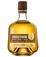  Amaethon Single Cask Whisky<br>700ml  700ML Amaethon is the whisky from the bread and grain country. France has been cultivating and distilling barley since the Gauls, resulting in a strong French whisky tradition.<br>In Celtic mythology, Amaethon is the god of agriculture.<br>Following the French tradition of whisky, Amaethon is made from unique quality barley cultivated in France and aged in gentle wood, giving it few tannins and exceptional grain and bread notes.<br>Amaethon Single Cask collection is the fruit of our exploration around
