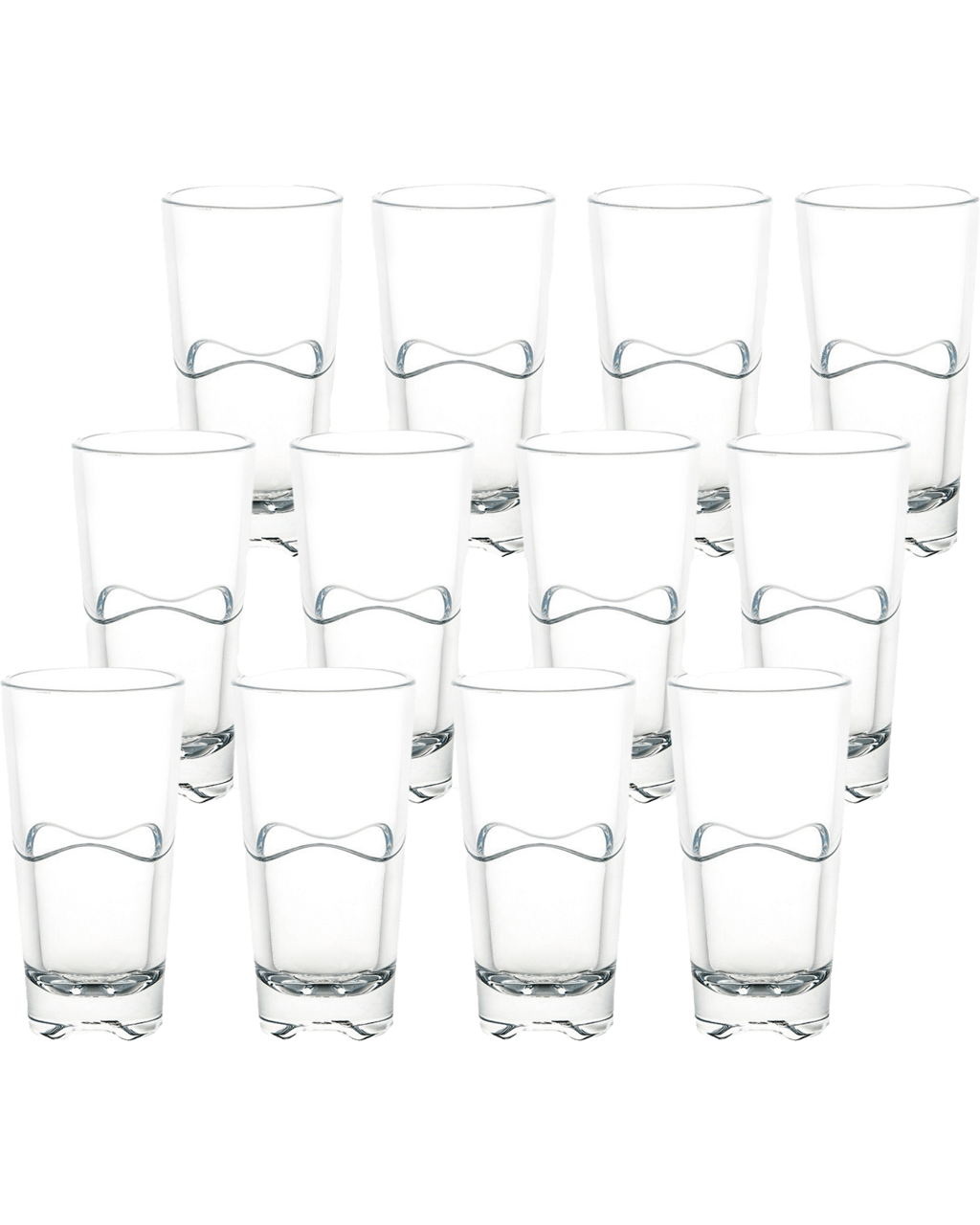 Dstill Unbreakable Shot Glasses 60ml Set Of 12 (Unbeatable Prices