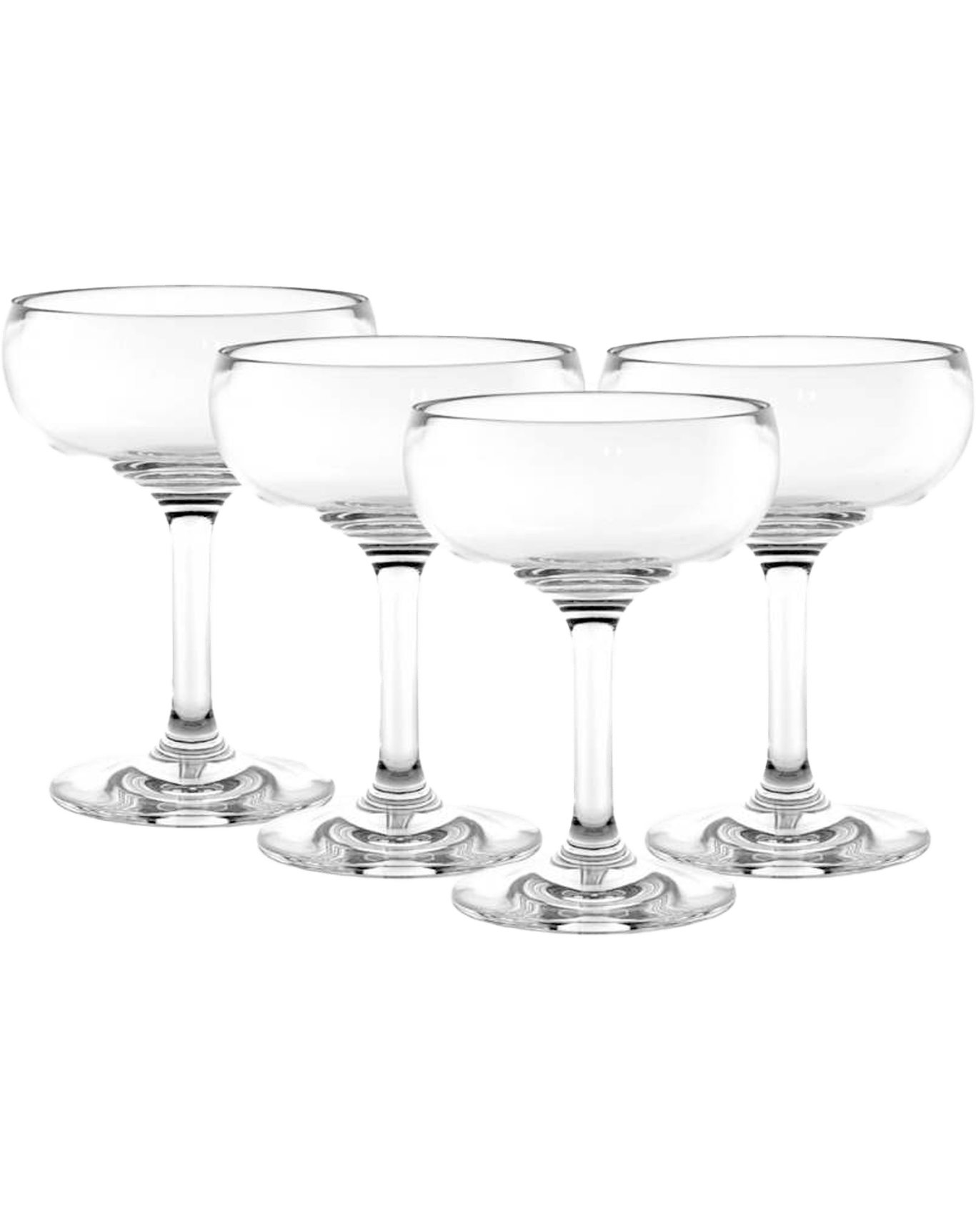 Buy Dstill Unbreakable Coupe Glasses 210ml Online (Lowest Price