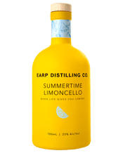  Earp Distilling Co<br>Summertime... 700mL Inspired by long days and hot nights our Summertime Limoncello is here to hit the sweet spot. Using only the freshest local lemons, this preservative free delightful aperitif is the perfect companion no matter the weather. BOTANICALS Fresh local lemons.