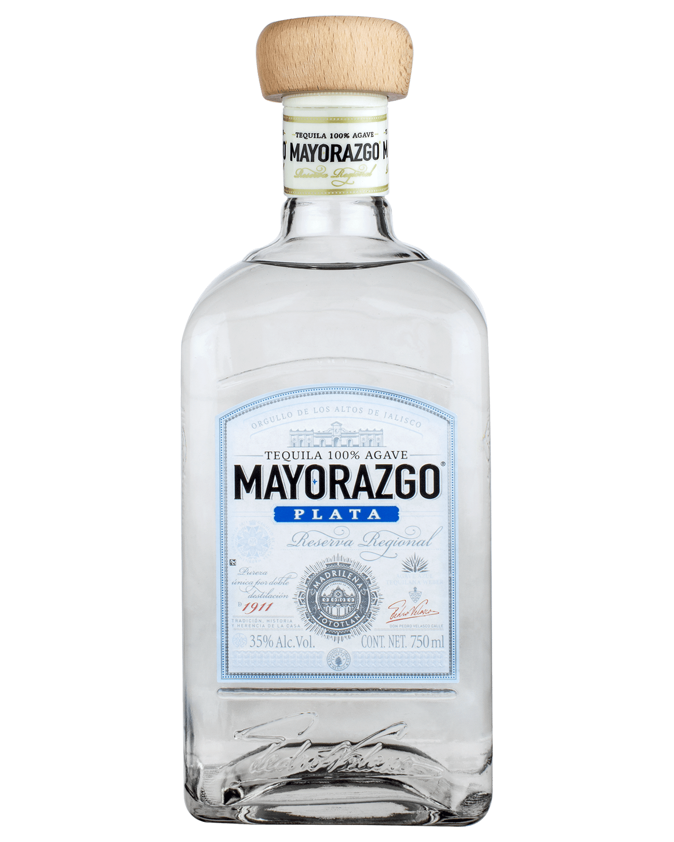Buy Mayorazgo Tequila Plata 100 Agave Online (Lowest Price Guarantee