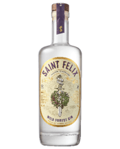  Saint Felix Distillery Wild<br>Forest Gin 700ml  700ML Our Wild Forest Gin is the only Australian gin to feature mastic gum. It only grows in one place, the Greek island of Chios, and has been used as a traditional medicine for over 2,500 years.<br><br />More commonly used in a variety of desserts, Xavier selected mastic gum for its refreshing pine aroma and flavour which enhance the characteristics of juniper.<br>Tasting notes: a juniper forward, herbaceous gin, bursting with Mediterranean flavours.<br>Botanicals: Mastic, juniper, mastic gum, orris