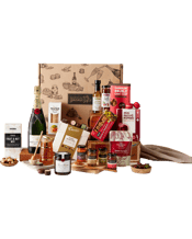 Australian Gourmet Gifts<br>Moet Extravagance... 750mL Australia’s Best Luxury Gourmet Moët Hamper! OUR MOET EXTRAVAGANCE HAMPER CONTAINS: Moet & Chandon Champagne – Brut Imperial NV 750ml (France). Ogilvie Fine Foods – Honey with Gold Flakes with Dipper 300g. Ogilvie Fine Foods – Roast Beetroot & Balsamic Relish 255g. Random Harvest Gourmet – Entertaining Cheeseboard Pack. Roasted Capsicum Tapenade 60g. Kalamata with Roasted Garlic Tapenade 60g. R Lemon Garlic Dill Dressing 60ml. Fireball Chilli Mustard 60g. Wooden Spoon Chocolatier Australi