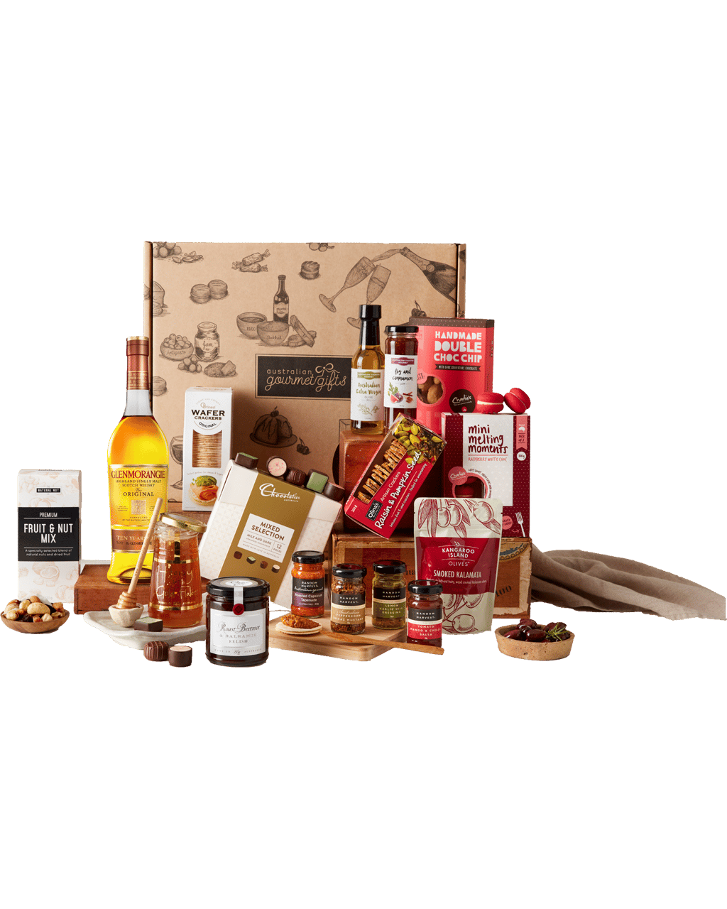 Australian Gourmet Gifts Single Malt Whisky Extravagance Hamper (Unbeatable Prices) Buy Online