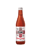  Rok+ Clean Energy Tropical<br>330ml  330mL rok your day without the crash with rokPLUS+ Clean Energy. Kombucha PLUS+ functional adaptogens and nootropics including Green Coffee Bean, L-Theanine (Suntheanine) and Ginseng. We’ve upped our game. Active ingredients infused into our premium booch®. Backed by science, added for your benefit. rok+ is bubbles with extra benefits.