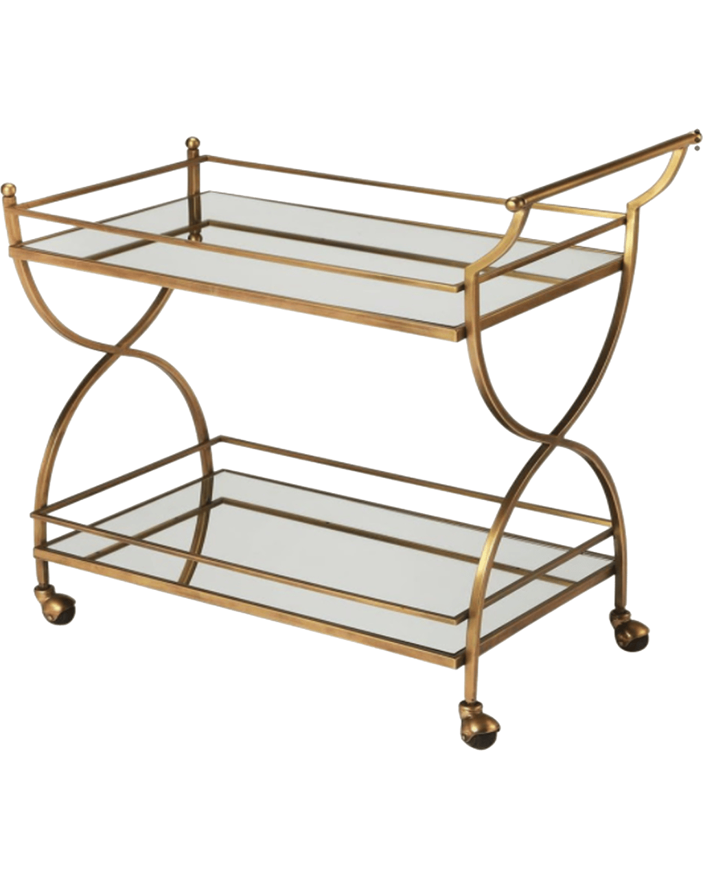 Buy Home Bars Ogee Bar Cart Tea Trolley Online (Lowest Price Guarantee