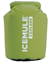  Icemule Coolers Classic Soft<br>- Large (20l) - Olive...  Meet the cooler that started it all and gave us the freedom to go further with drinks in tow. The IceMule keeps your drinks ice-cold for up to 24 hours. It’s completely waterproof with welded seams and no zippers, which means it even floats. Or, roll it up for easy storage while you contemplate the next excursion.<br>With a 20-liter capacity, you can fill it up to the brim with ice, food and beverages. The Classic Large soft cooler is perfect for families looking for an alternative to the hard c