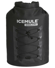  Icemule Coolers Pro Backpack<br>- Xlg (33l) - Black   Double, padded straps with balancing sternum strap, along with ventilated back pads give both stability and complete comfort. The built-in elastic bungees give you increased storage with easy access. These high-performance backpack coolers are made to keep a party-and-a-half cold, all while being unbelievably comfortable and easy to carry.<br>With a 33-liter capacity (translation: 24 cans plus ice) the ICEMULE Pro™ XL backpack cooler is perfect when you're responsible for bringing the party. Nex