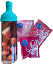  Neo Australia Summer Iced<br>Tea Pack   <p>Enjoy this Summer with your very own Wine shaped Cold Brew Tea Bottle&nbsp;& a&nbsp;stash of 3 Neo Summer Iced Tea sachet packs.<br><br /><br />You will be spoilt for choice with packs of&nbsp;Berrylicious Tea,&nbsp;Oriental Bliss&nbsp;and&nbsp;Coconut Truffle teas&nbsp;that can be drunk hot or cold. Each sachet makes upto 2L of tea. Show off your tea making skills with the easy Cold Brew Tea Bottle, a Wine shaped Tea Infuser Bottle, which is made from borosilicate glass and steeps tea hot or