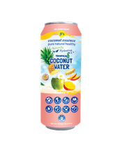  Coconut Essence Jts Tropical<br>Coconut Water... 490mL Tropical Coconut Water – Mango, Passionfruit, and Pineapple Coconut Essence&nbsp;is proud to be 100% Australian-owned. We make the best Coconut Water that you can find in Australia because we source the best young green coconuts that we can find. Meet our tropical coconut water made with mango, passionfruit, and pineapple juice it tastes even more tropical. Packaged the same day so we can make sure it stays fresh. This makes our naturally sweet&nbsp;Coconut Water Pure Natural and Healthy.&nbsp; Do you prefer c