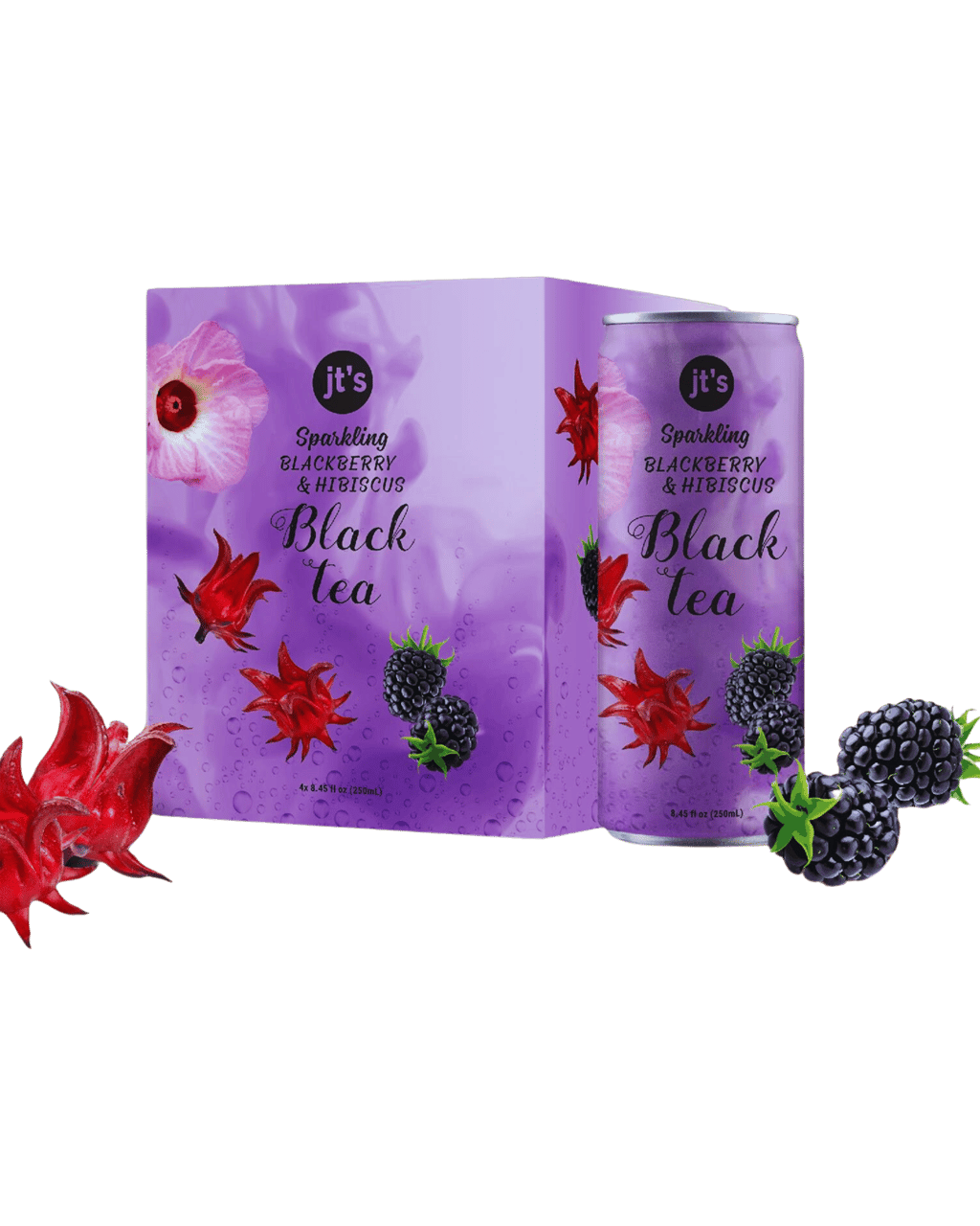 Buy Jts Coconut Essence Sparking Tea Blackberry Hibiscus Flavour 250ml Online Lowest Price 1667