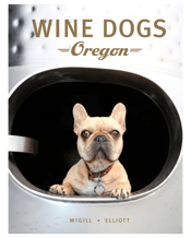  Wine Dogs Oregon   Anyone who visits a winery can’t help but notice the omnipresent dog – as much a part of the place as the winemaker or the cellarhand.<br>Wine Dogs Oregon features over 50 wineries from this beautiful verdant state, with beautiful portraits of their loyal pooches and an introduction penned by Robert M. Parker Jr.<br>Find out which dog masterminded the Newberg chicken massacre, who left Santa a ‘special gift’ under the Christmas tree, and discover the identity of Dundee’s notorious underwear thie