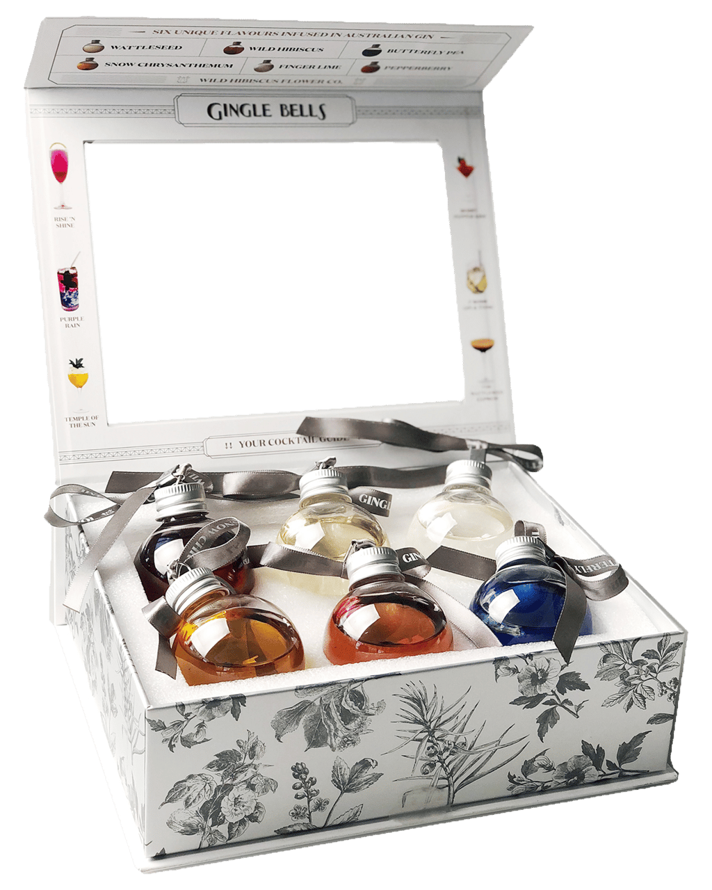 Buy Gingle Bells Gin Baubles Sets 50ml Online (Lowest Price Guarantee