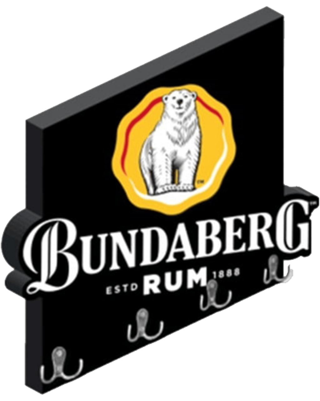 Buy Bundaberg Rum Mdf Key Holder Online (Lowest Price Guarantee) Best
