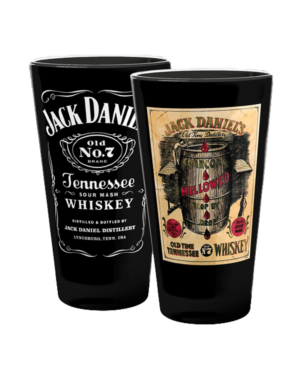 Buy Jack Daniel's Coloured Conical Glasses Set Of 2 Online (Lowest