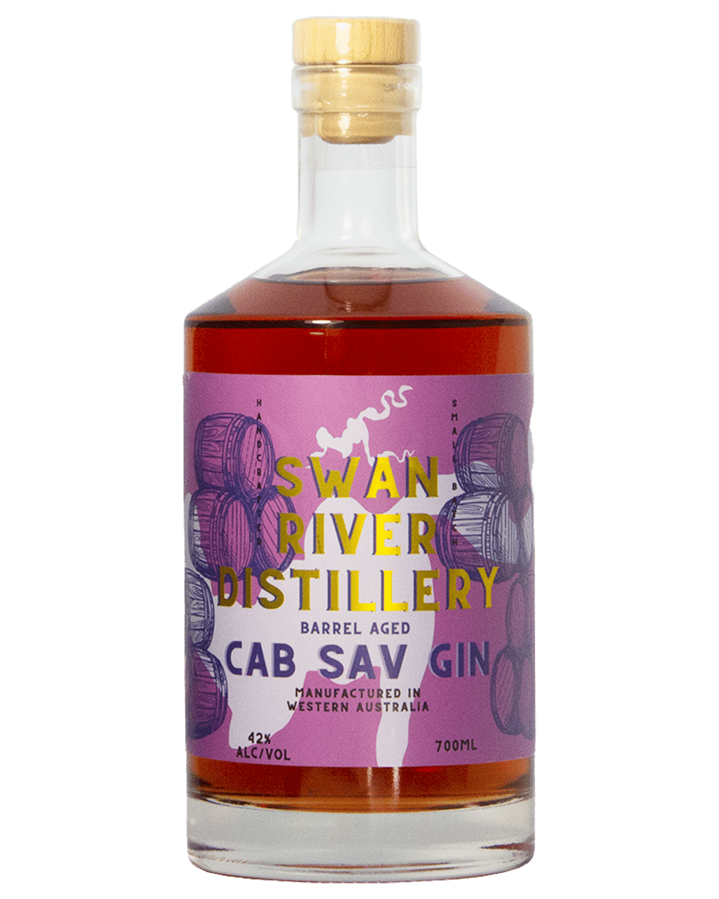 Buy Swan River Distillery Cab Sav Gin 700ml Online (Lowest Price