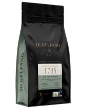  Di Stefano Coffee 1735<br>Coffee Beans 250g   Medium roast coffee that makes it a great style for piccolo latte's, macchatio's and espresso. A Fairtrade organic coffee that encapsulates complex fruits of kiwi, lime and nashi pear being sweet to the touch with an elegant finale on the drinkers palate.&nbsp;As seen in cafe's right across New South Wales, we bring to you cafe quality coffee enjoyed from the comfort of your own abode. This is a Fairtrade Organic coffee that is also Recyclable, designed to curtail the effect a product has on the envi