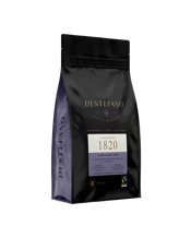  Di Stefano 1820 Beans 250g  250g Dark roast coffee that is a great style for a flat white and cappuccino as it cuts through the milk like a knife through butter. A&nbsp;strong coffee that is energetic and full bodied. The embodiment of figs, blackberries and dark chocolate&nbsp;offers a&nbsp;truly tantalizing blend.&nbsp;As seen in cafe's right across New South Wales, we bring to you cafe quality coffee enjoyed from the comfort of your own abode. This is a Fairtrade, Recyclable product designed to curtail the effect a product has on the environmen