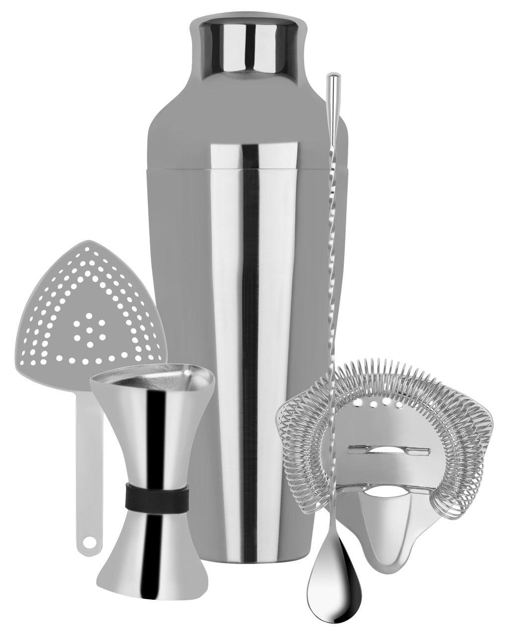 Buy Zanzi Cocktail Set W/2pc Shaker S/s 5pc Online (Lowest Price