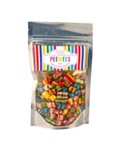  Fremantle Chocolate Peewees<br>200g  200G A colourful assortment of mixed boiled lollies.