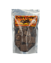  Margaret River Fudge Factory<br>Crispy Crunch 150g  150G Crunchy honeycomb and crispy rice puffs in smooth milk chocolate slabs.