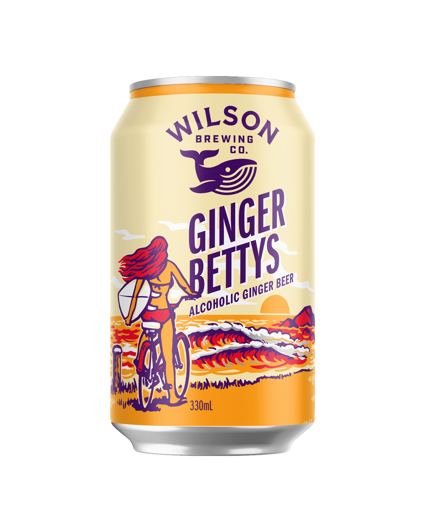 Wilson Brewing Co. Ginger Bettys Alcoholic Beer 330ml (Unbeatable ...