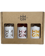  Hm Gin Blushing Pink, Orange<br>Squeeze And... 3 x 200mL These 3 bottle packs are ideal gifts for any occasion. Pack includes one bottle of each HM No 3 Blushing Pink, HM No 5 Orange Squeeze and Hm No 6 Rare Dry gins. Includes HM coasters and garnish. Save $15 off the regular price.