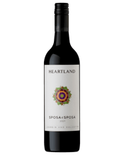  Heartland Wines Sposa E<br>Sposa 2021  750mL Heartland Sposa e Sposa celebrates the successful marriage of Italian grapes, Dolcetto and Lagrein, two northern Italian grape varieties that are ideally suited to Langhorne Creek climate. Why Sposa e Sposa? Sposa e Sposa" translates from Italian to English as "Bride & Bride". With the launch of Sposa e Sposa, Heartland supported marriage equality in Australia with $1 from each bottle sold domestically going to the Australian Marriage Equality group and The Equality Campaign, both backers of sam