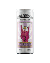  Malocchio Hard Seltzer<br>Kakadu Plum 250ml  250ML She’ll lure you in as soon as you crack open a can!<br />Malocchio Kakadu Plum Hard Seltzer is bursting with a sweet fruity flavour like no other. It’s so different its hard to describe, you’ll just have to try it for yourself.<br />Sparkling water blended with 5x distilled neutral spirit and a hint of natural flavour.<br />Only 1.6g sugar and 83 calories per can.