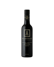  Woodstock Vintage Fortified<br>Cabernet Sauvignon... 375ML Woodstock has a proud tradition of after-dinner wines dating back to the 1950’s when Doug Collett started his winemaking career. His son Scott Collett keeps the fine old “Ports” maturing in Doug’s original barrels and also occasionally makes single vintage fortified styles, such as this.