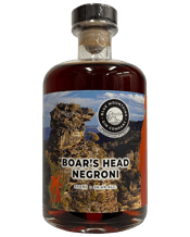  Blue Mountains Gin Company<br>Boar's Head... 500mL Boar’s Head Negroni is a classic version of the ever-cool Italian cocktail. The recipe includes Cinzano Rosso, the famous vermouth from Italy’s Piedmont region, with its delicious blend of herbs and spices. In the mix as well is the iconic Italian aperitif Campari, renowned for its distinctive red colour and bittersweet tang. Completing the traditional trio is Blue Mountains Gin Company’s Mountain Devil Classic Gin, a rising favourite among lovers of London dry-style gins. As a reminder of its s