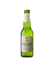 Frank's Cider Summer Apple<br>Cider 330ml 330mL Frank’s Summer Apple Cider is medium sweet and blended from tree ripened apples grown in Tasmania's Huon Valley This cider is light, crisp and immensely refreshing.