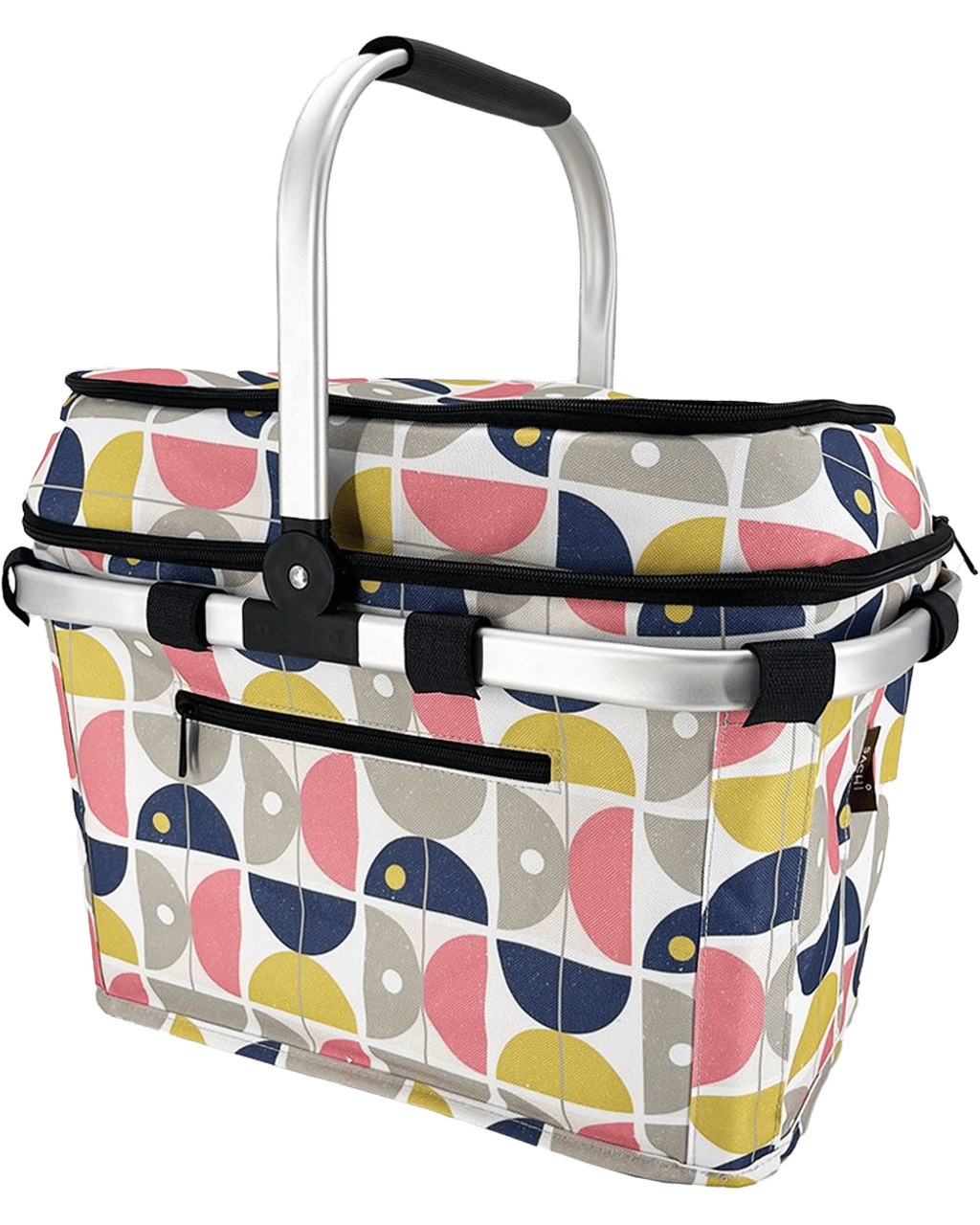 Buy Sachi 4person Insulated Picnic Basket W/ Plates/utensils/knives