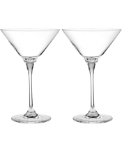  Tempa Quinn Crystal Martini<br>Glass Drinking...  2pc Tempa Quinn Martini Glass. Toast to special occasions or enjoy a relaxing catch up with loved ones, with our Quinn collection of timeless essentials. This range features a wide variety of of drinkware, made from high quality lead free crystal - something to cover every beverage requirement. Crafted from high quality, lead free crystal. Set contains 2 x 260ml Martini Glasses. Stylish design is perfect for serving delicate cocktails. Elongated stem allows drinks to stay crisp and cool. Constru