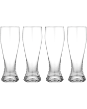  Tempa Quinn Beer Glass<br>Crystal Drinking...  4pc Tempa Quinn Beer Glass. Toast to special occasions or enjoy a relaxing catch up with loved ones, with our Quinn collection of timeless essentials. This range features a wide variety of of drinkware, made from high quality lead free crystal - something to cover every beverage requirement. Crafted from high quality, lead free crystal. Set contains 4 x 400ml Beer Glasses. Specially designed to allow you to achieve the perfect pour. Elongated shape is perfect for keeping your beer at an optimal