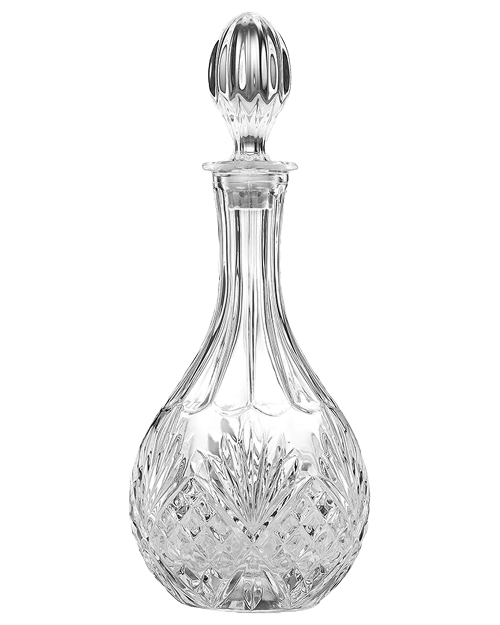 Buy Tempa Ophelia Carved Crystal Wine/liquor Drink Decanter W/stopper ...