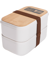  Tempa Bento<br>Airtight/leakproof...  Tempa Bento Lunch Box Double White. Tempa's On The Go range offers top quality products with sophistication for adults on the move. Modern insulated lunch ware and hydration options are perfect for the workplace, university or travel. Brought together with high quality materials, every product is thoughtfully designed and luxurious. The perfect Bento Box for carrying your lunch on the go. Separate compartment for holding cutlery. Movable divider for separating food. Airtight and leakproof design