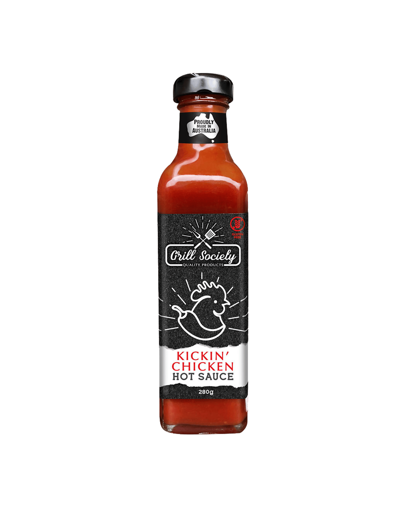 Buy Grill Society Kickin Chicken Hot/chilli/spicy/heat Cooking Sauce ...